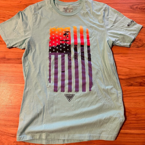 Hollister Other - COPY - Men’s Columbia Tee Shirt Size Medium Blue
